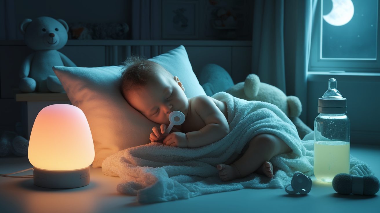Par quoi remplacer la tétine la nuit : quelles alternatives apaisantes ?